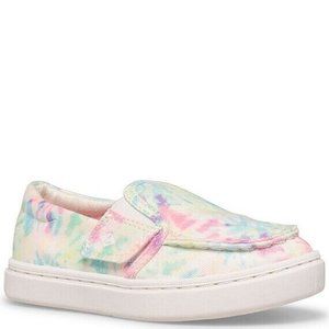 Toddler Girl's Sperry Top-Sider Salty Jr. Washable Tie-Dye Shoes Pink US: 7